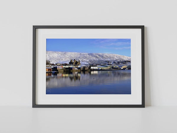 Snow Scalloway Reflections