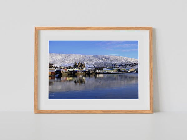 Snow Scalloway Reflections