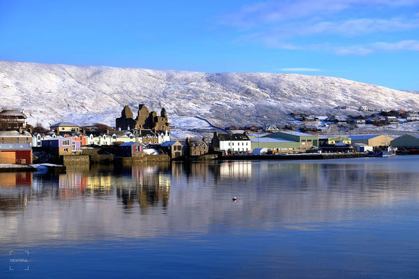 Snow Scalloway Reflections