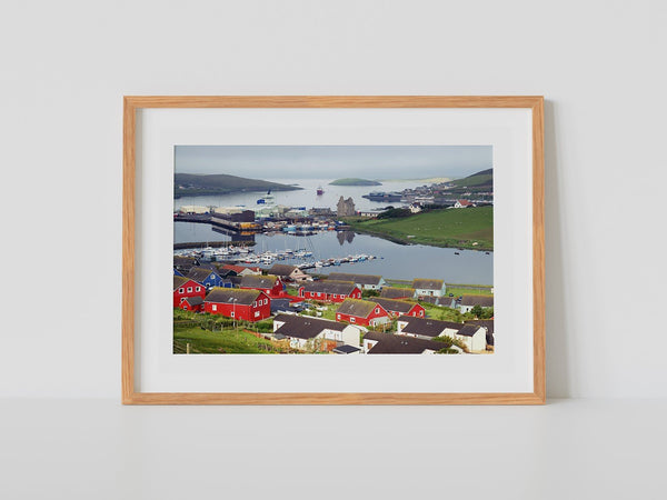 Scalloway from Scord