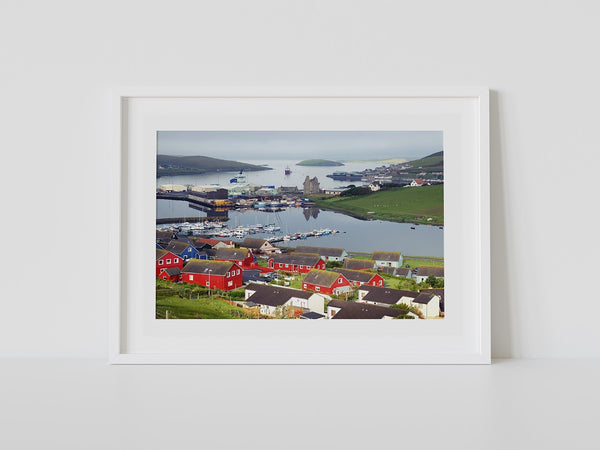Scalloway from Scord