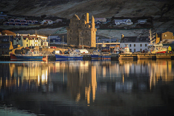 Scalloway Autumn Reflections