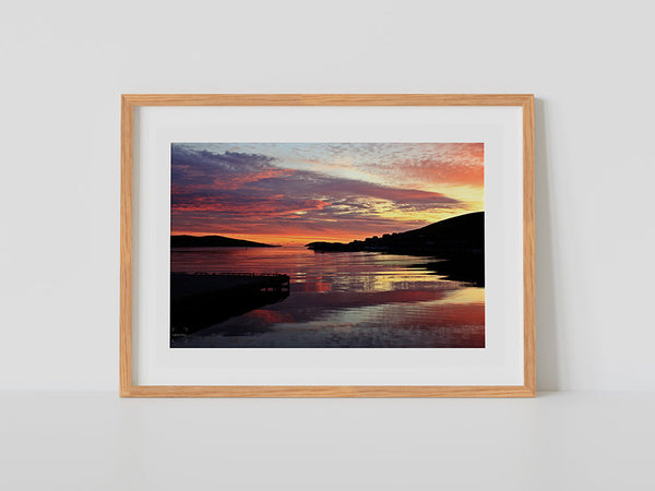 Sunset over Port Arthur