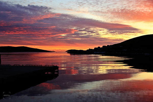 Sunset over Port Arthur