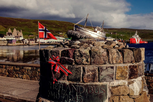 Shetland Bus Memorial 2