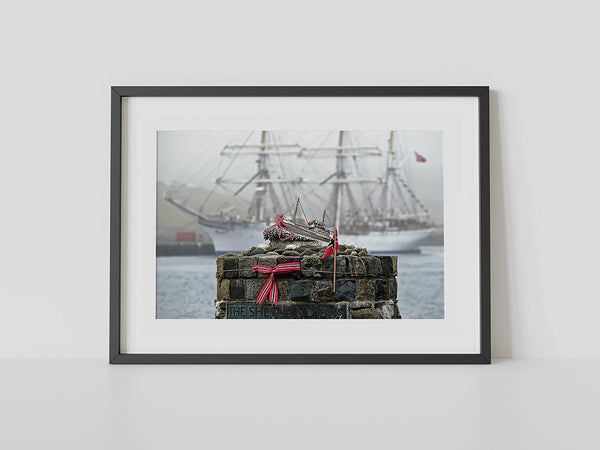 Shetland Bus Memorial 1