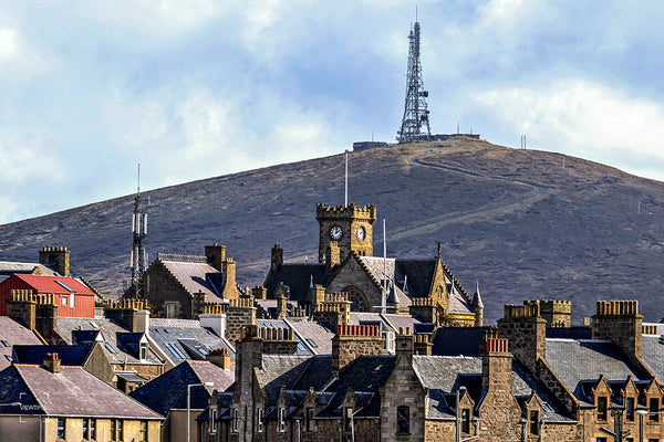 Looking Over Lerwick