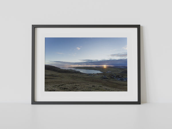 Sunset from the top of Wormadale