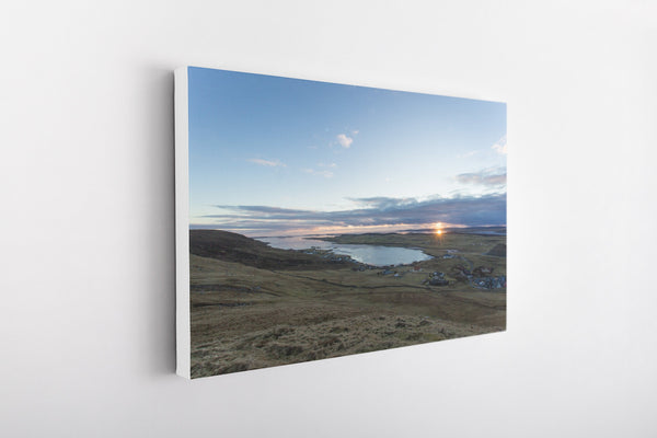 Sunset from the top of Wormadale