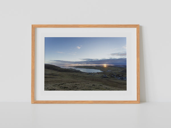 Sunset from the top of Wormadale