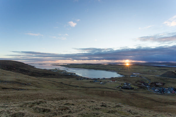 Sunset from the top of Wormadale