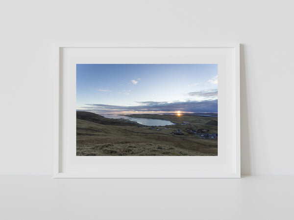 Sunset from the top of Wormadale