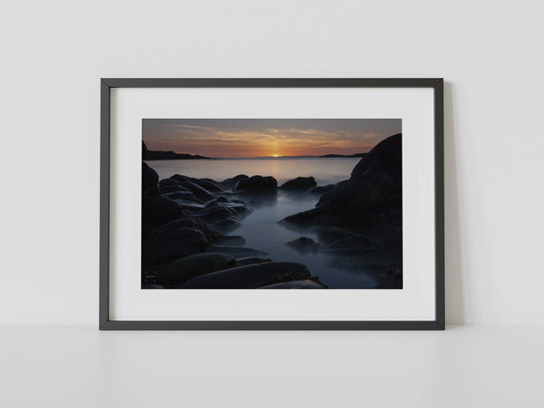 Quiet Cove in Burra at Sunset