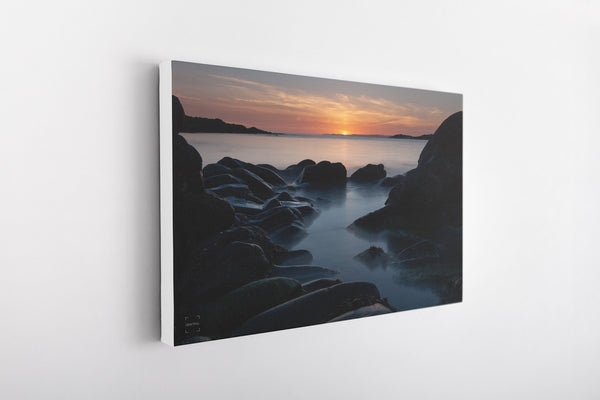 Quiet Cove in Burra at Sunset