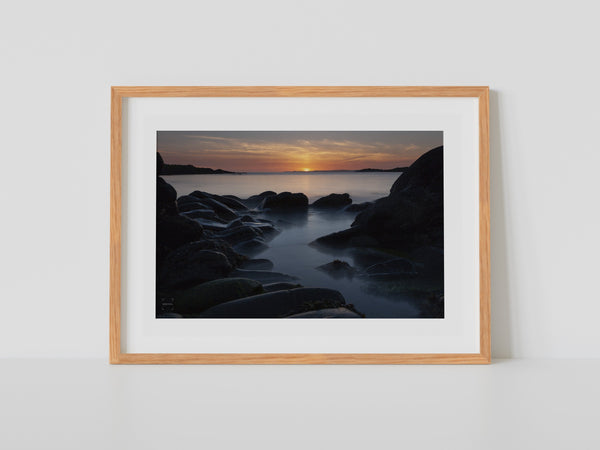 Quiet Cove in Burra at Sunset