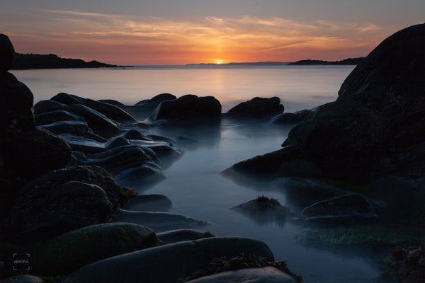 Quiet Cove in Burra at Sunset