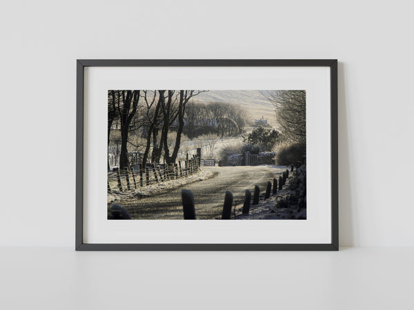 Christmas Card scene