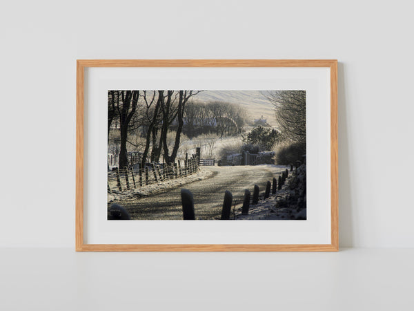 Christmas Card scene