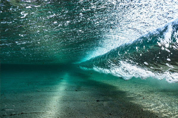 Inside the surf