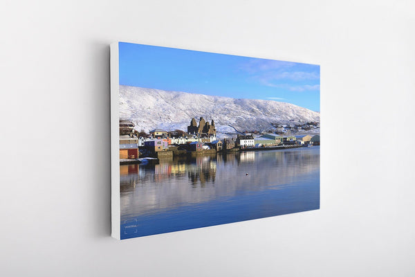 Snow Scalloway Reflections