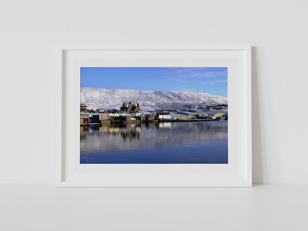 Snow Scalloway Reflections
